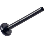 20G 5/16 Black ASTM F-136 Implant Grade Titanium Threadless Post Only Labret