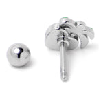 16G 1/4 Aurora Gem Beach Heart Palm Tree Cartilage Tragus Earring