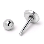 16G 1/4 Inlay Patriotic Kissy Lips Cartilage Tragus Earring