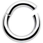 6G 9/16 316L Surgical Steel Precision Hinged Segment Hoop