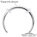 16G 3/8 Pincher Crescent Taper