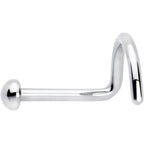 20G 1/4 ASTM F-136 Titanium Left Side Ball End Nose Screw