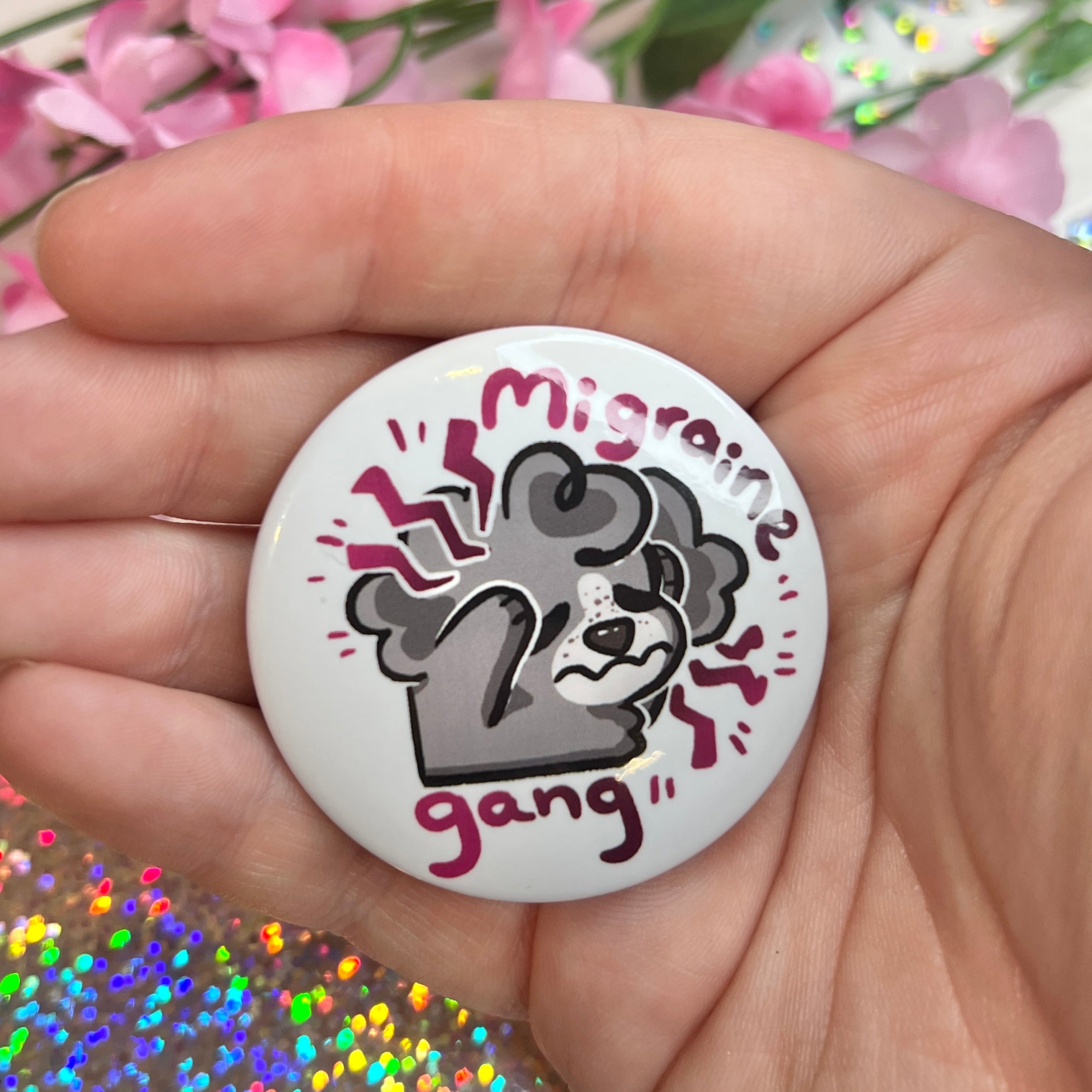 Migraine Gang ~ Button
