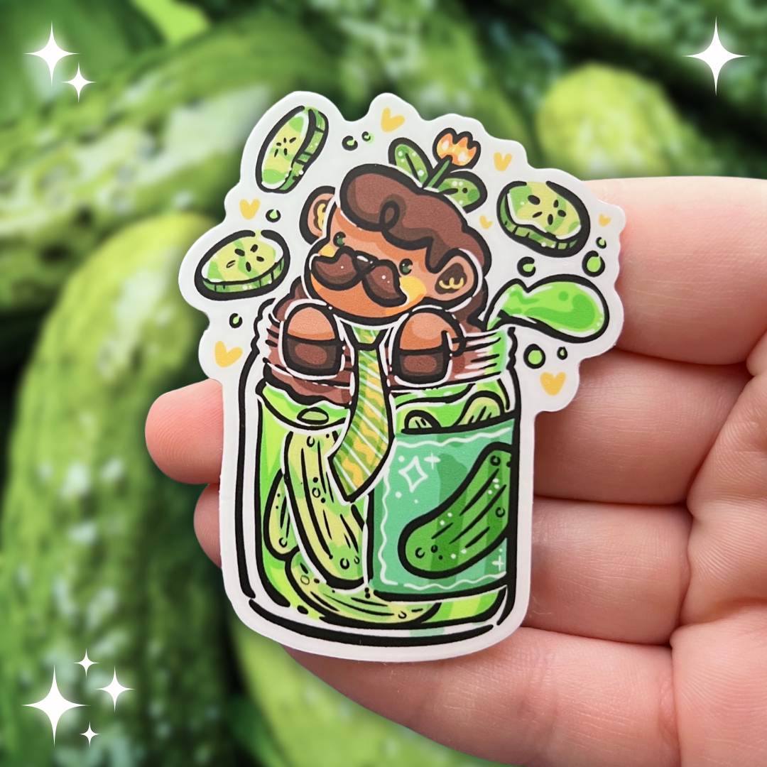 Pickle Dill the Sheep ~ Sticker