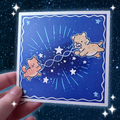 Connected Through Time & Space ~ Shimmer Print