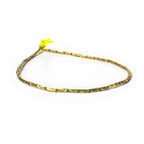 7mm Brass Curved Groove Tubes 8 inch 37 beads