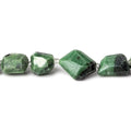 8-10mm Zoisite Faceted Nugget Beads, 14 inch