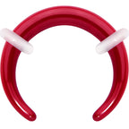 Stainless Steel Crescent Pincher Septum Ring - 14G and 16G