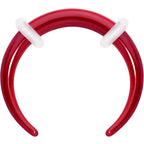 Stainless Steel Crescent Pincher Septum Ring - 14G and 16G
