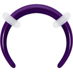 Stainless Steel Crescent Pincher Septum Ring - 14G and 16G