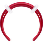Stainless Steel Crescent Pincher Septum Ring - 14G and 16G