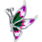 16G 1/4 Profile Butterfly Cartilage Tragus Earring