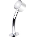 Bezel Gem Titanium Threadless Floating Belly Ring