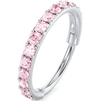 Micro Gem Titanium Hinged Nose Hoop