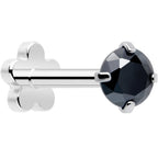 18G 5/16 CZ Implant Grade Titanium Reversible Threadless Flatback