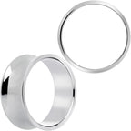 Hand Polished Thick Double Flare Tunnel Plug Set 6mm to 25mm