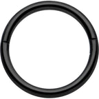 20G Implant Grade Titanium Half Closure Hinged Segment Ring