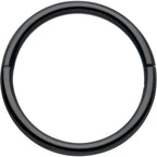 20G Implant Grade Titanium Half Closure Hinged Segment Ring