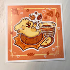 Apple Cider Golden Retriever ~ Print