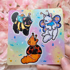 Bug Cats ~ Sticker Sheet