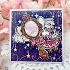 Magical Girl Mirror Opossum ~ Holo Print