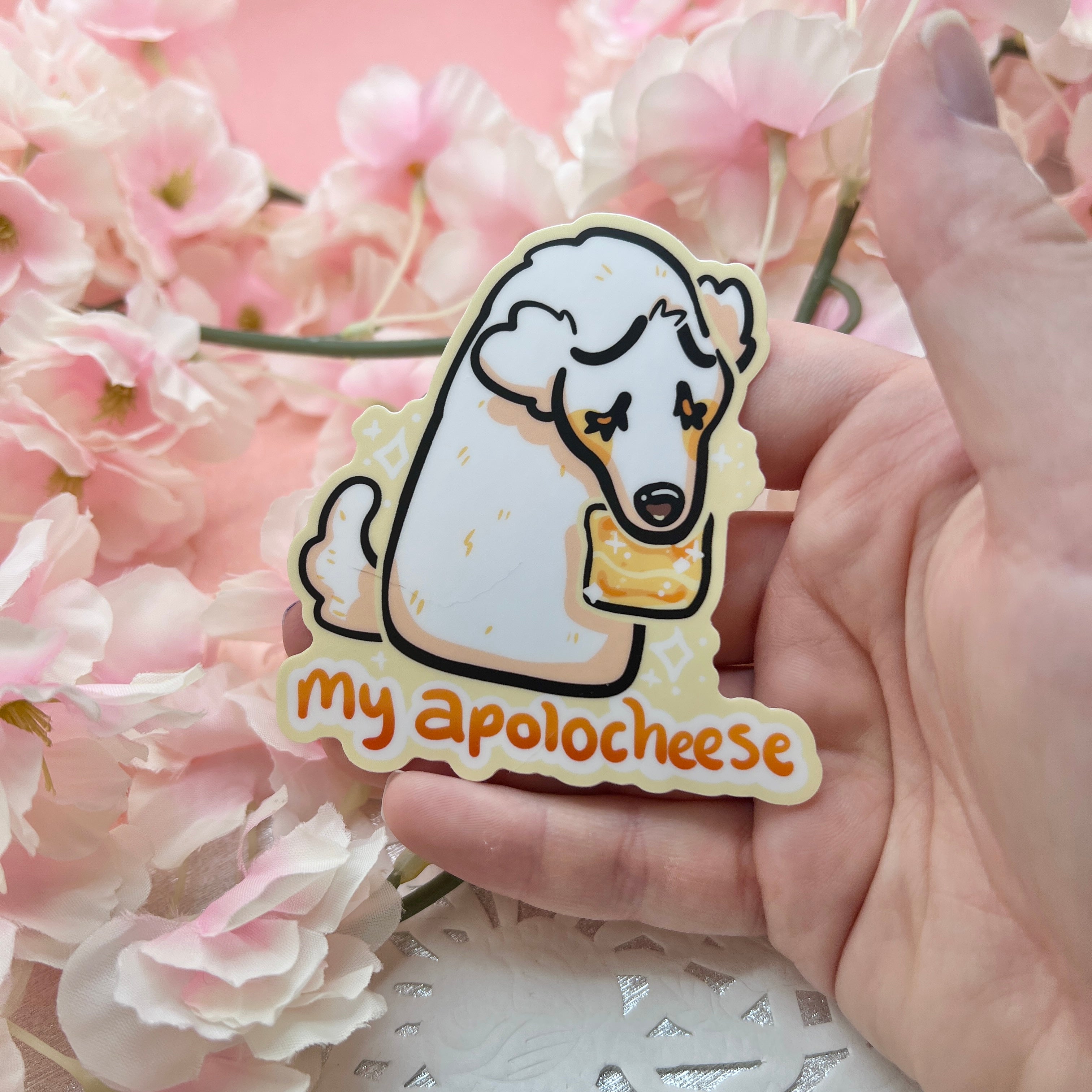 Apolocheese Borzoi ~ Sticker