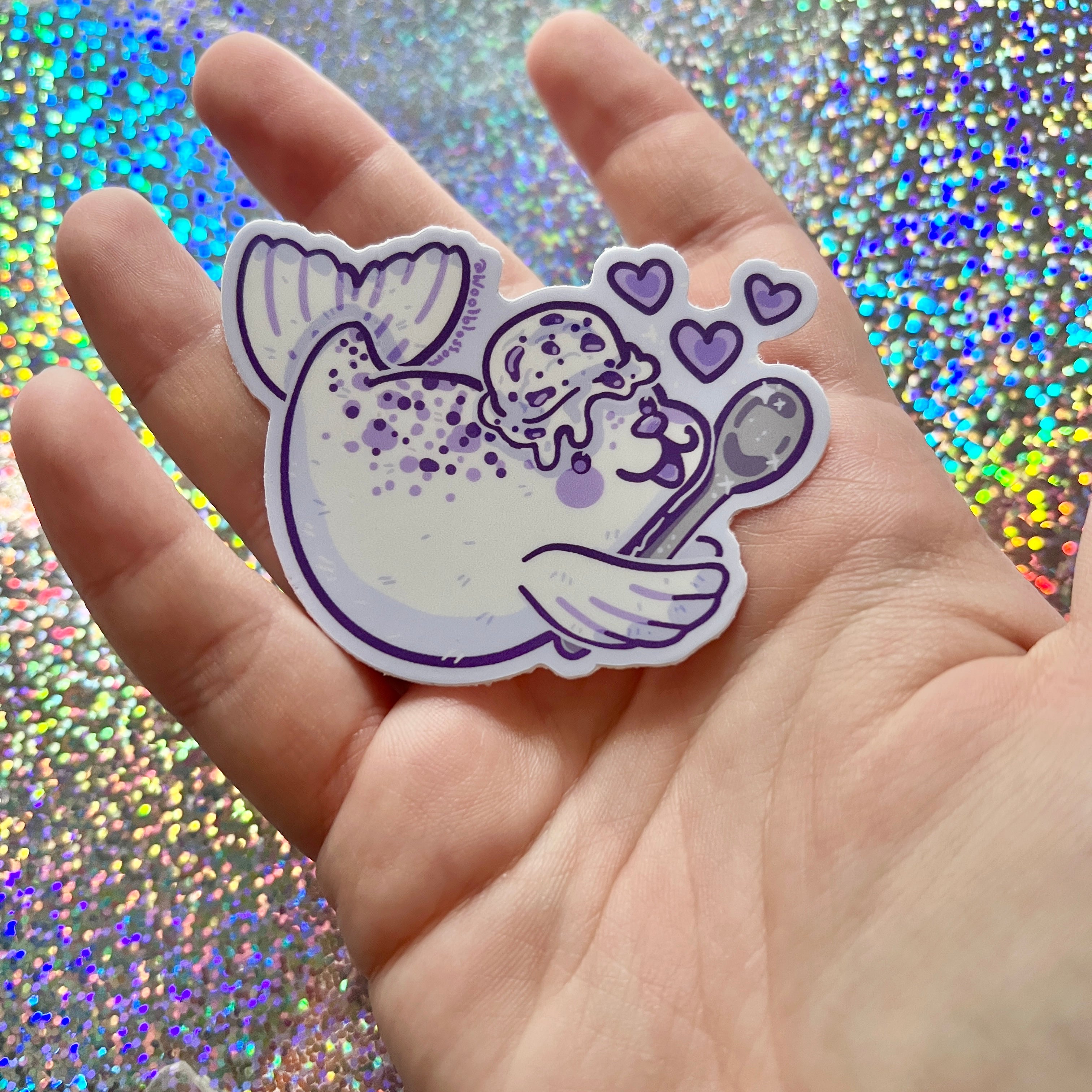 Seal Cookies and Cream ~ Sticker