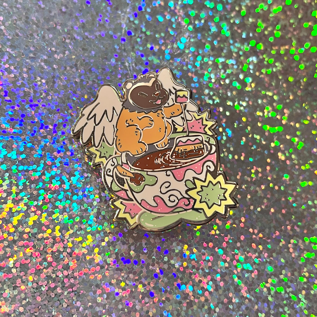Badger-gryff Tea ~ Enamel Pin