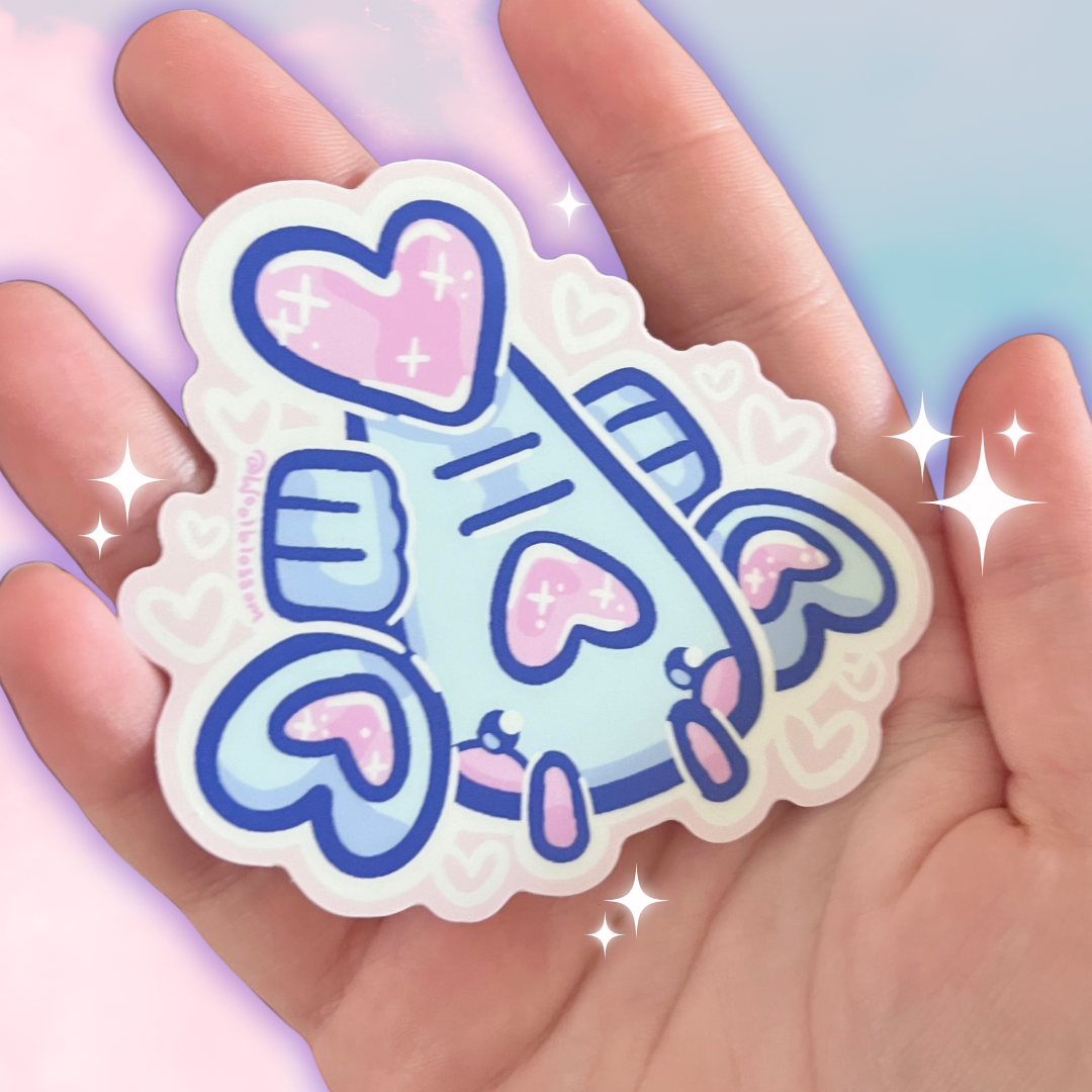 Cotton Candy Love-ster ~ Sticker
