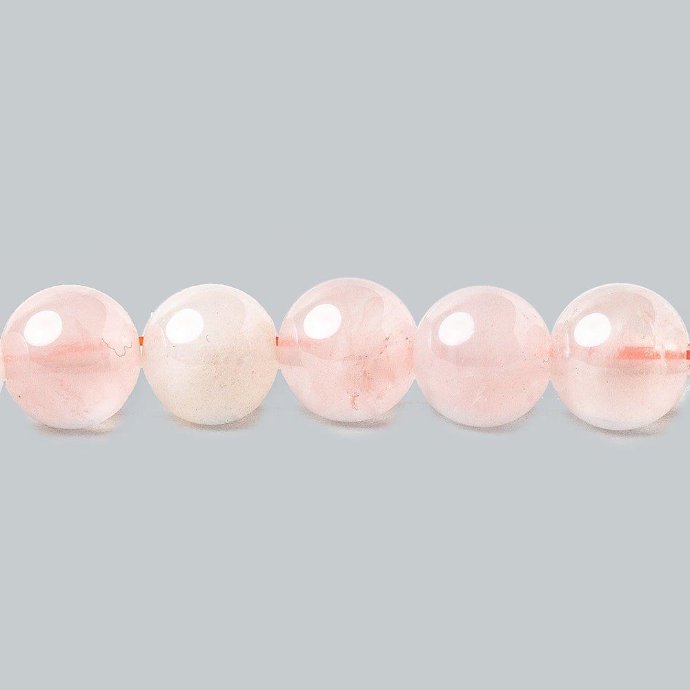 8mm Rose Quartz Plain Round Beads 16 inch 50 pieces