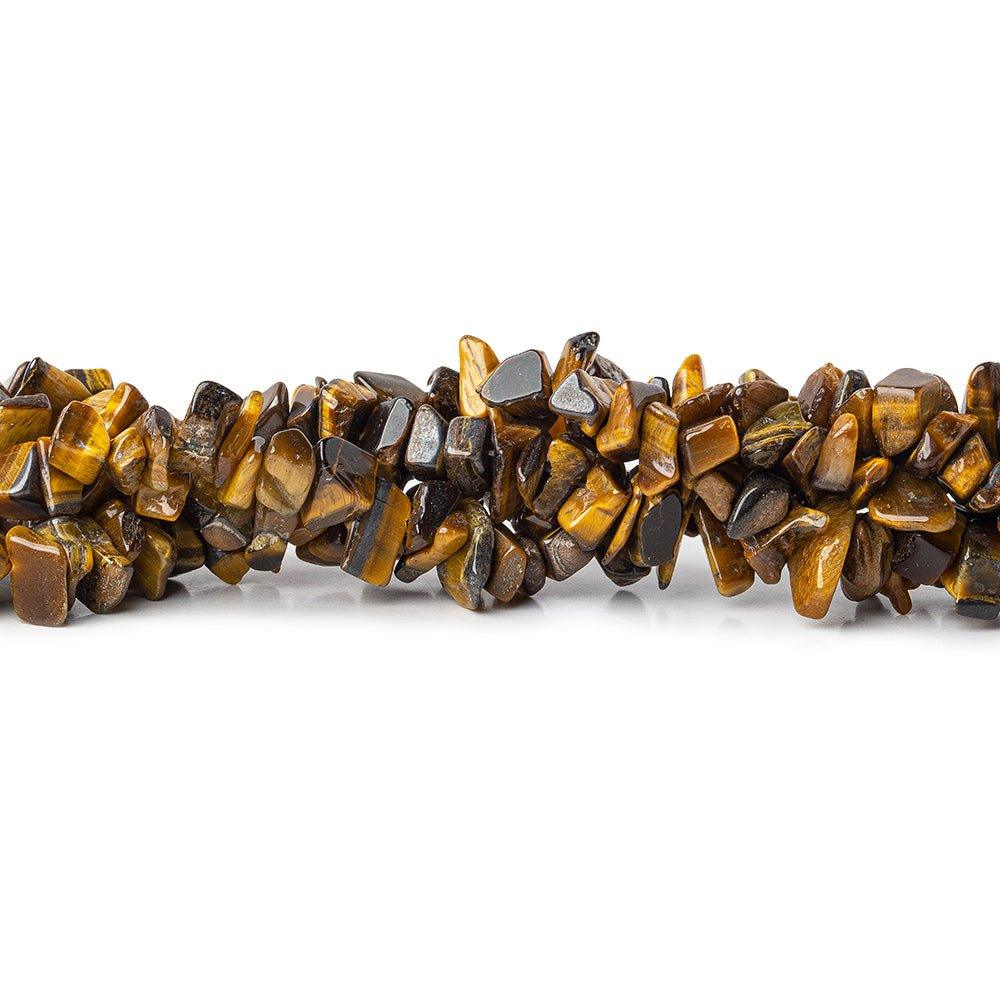 Tiger Eye Chip Beads, 36 inch