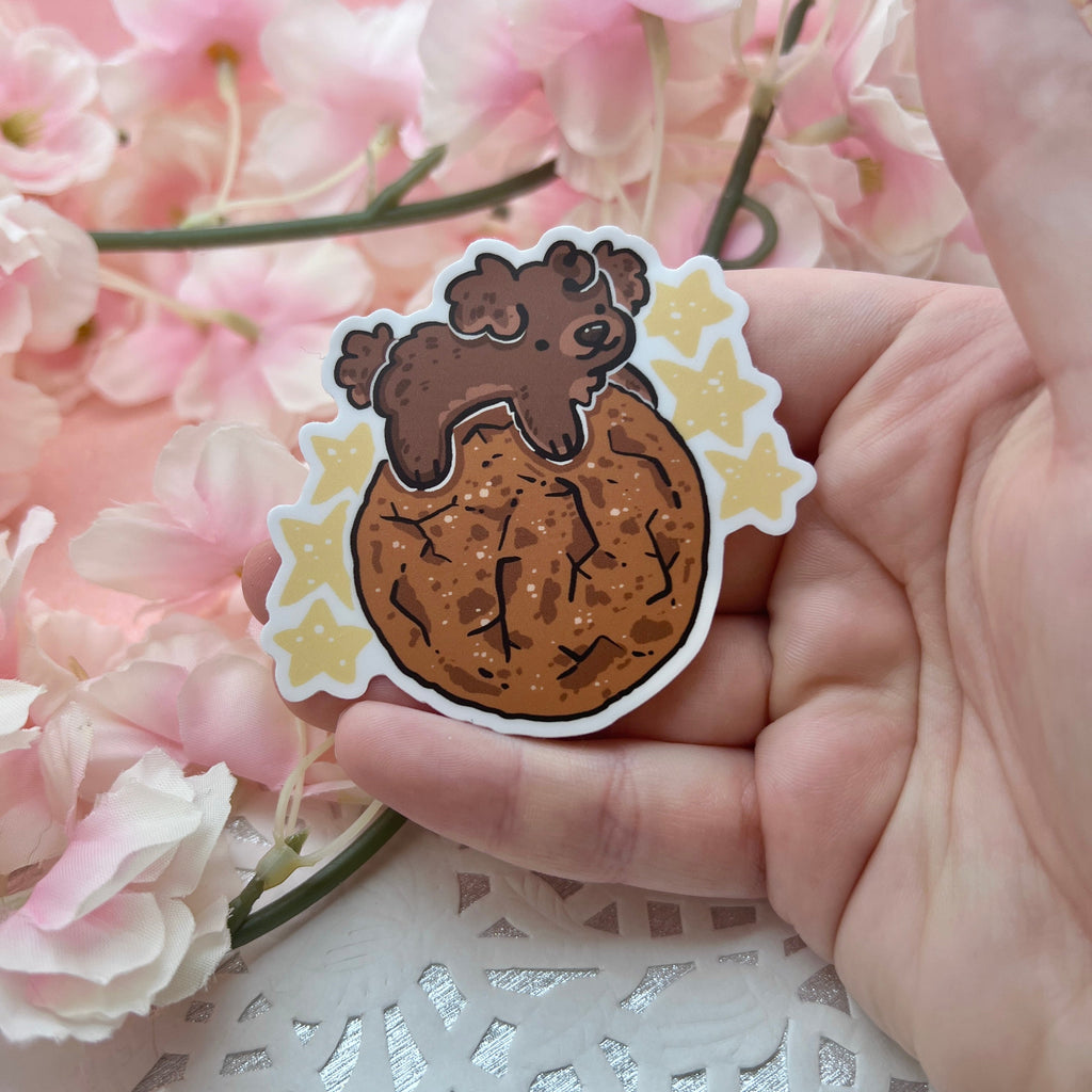 Gingersnap Cookie Puppy ~ Sticker