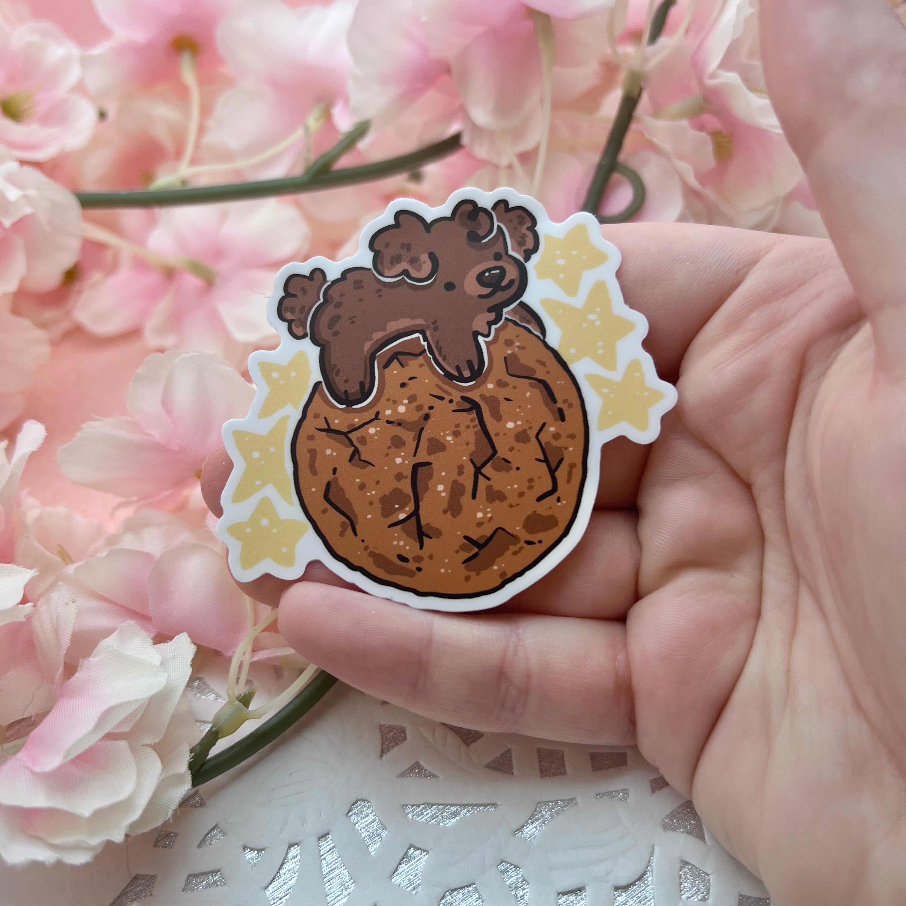 Gingersnap Cookie Puppy ~ Sticker