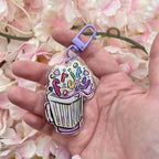 "Fruity" Blender ~ Glitter Acrylic Keychain Charm