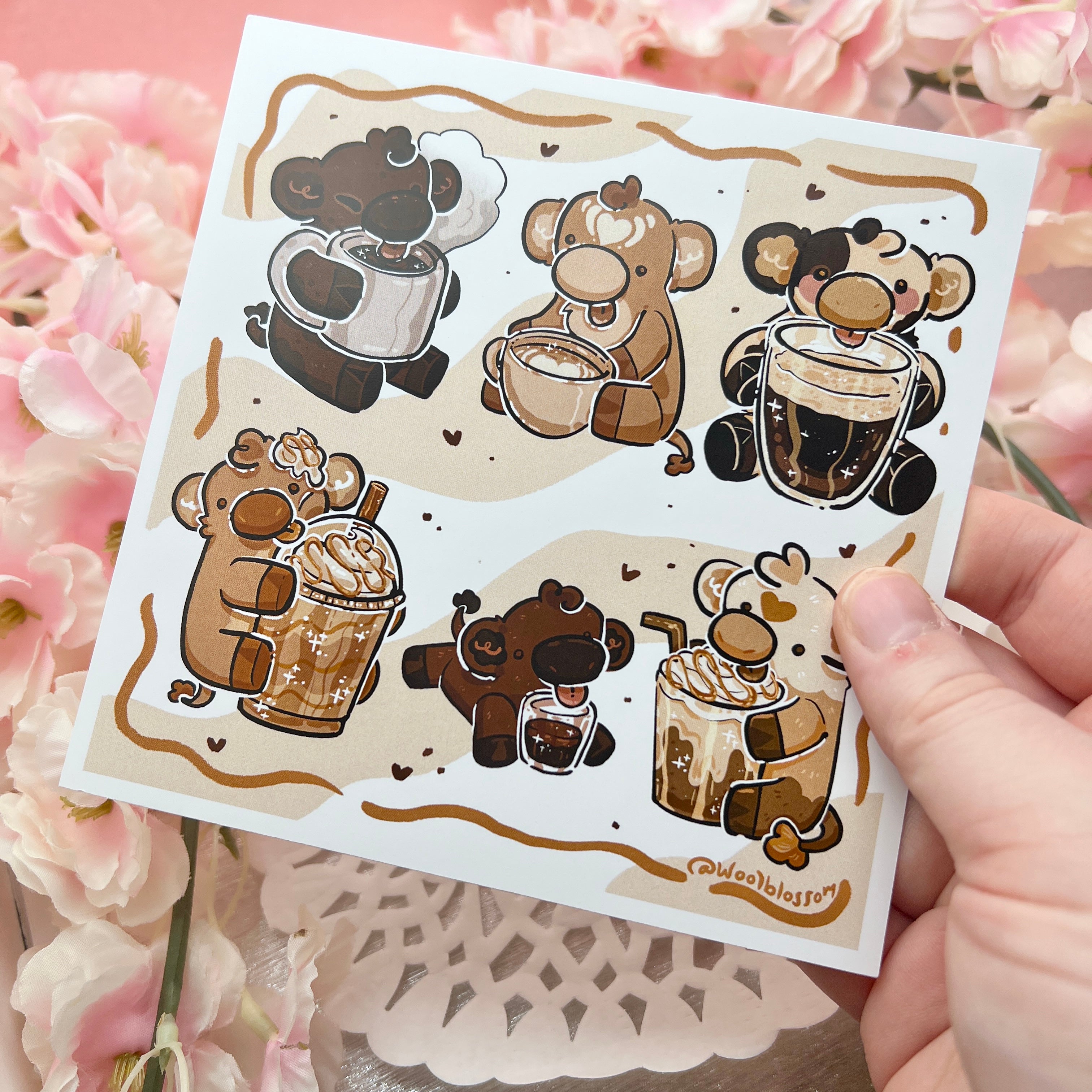 Coffee Cows ~ Print