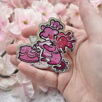 Cake Decorator Dragon ~ Pixie Dust Glitter Sticker