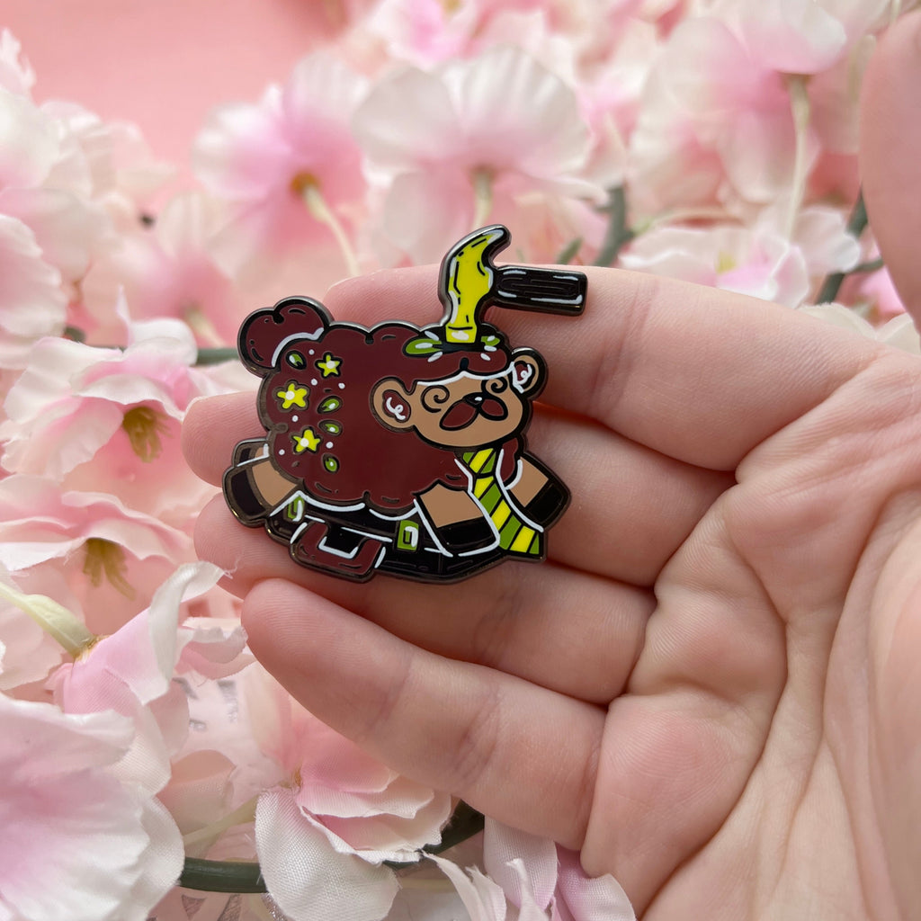 Silly Worker Dill ~ Enamel Pin