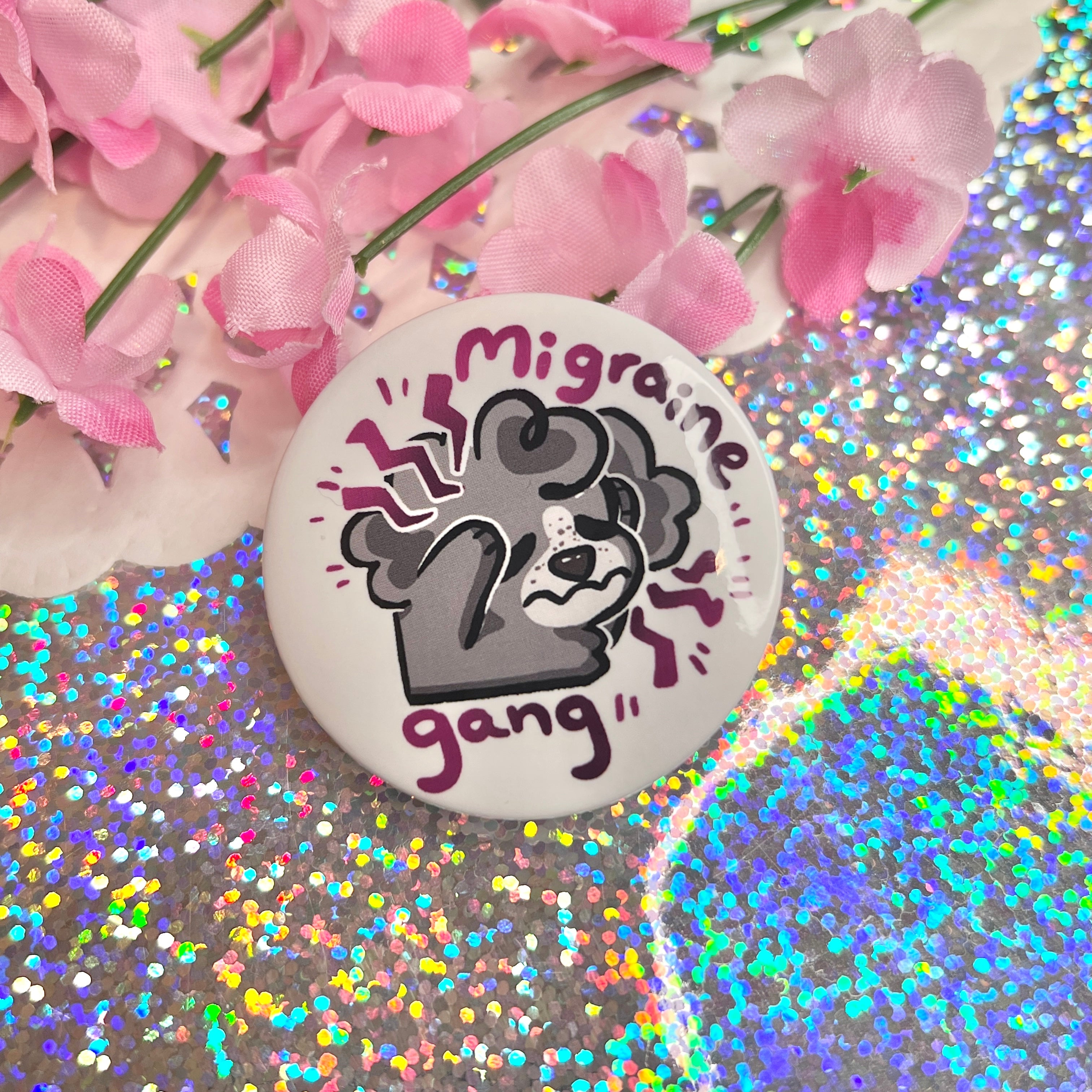 Migraine Gang ~ Button