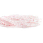 9mm Rose Quartz Plain Cylinder Beads, 16 inch