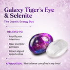 Cosmic Energy Amplifier - Galaxy Tiger’s Eye Bracelet