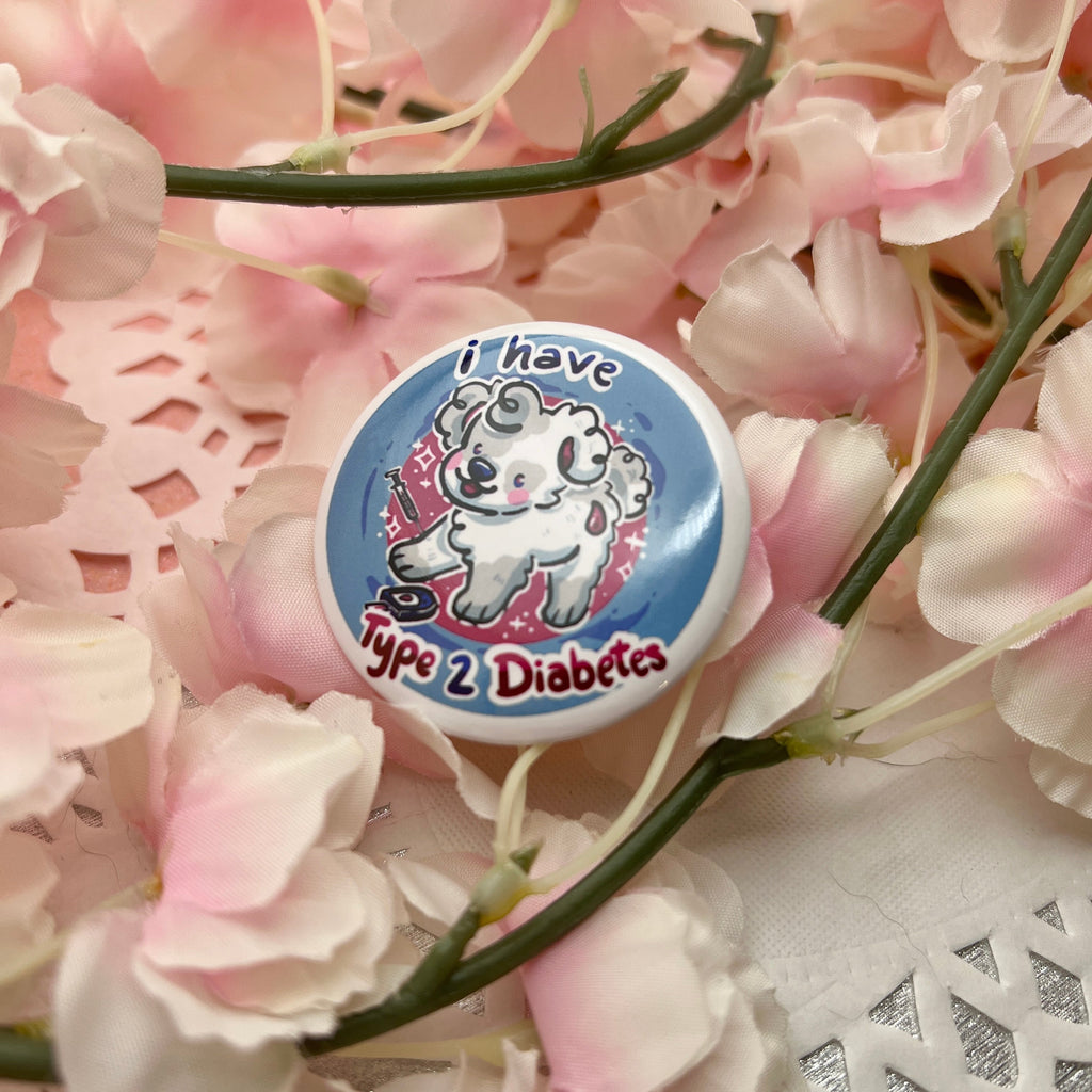 Diabetes Puppies ~ Buttons