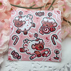 Candy Cane Sprout ~ Sticker Sheet