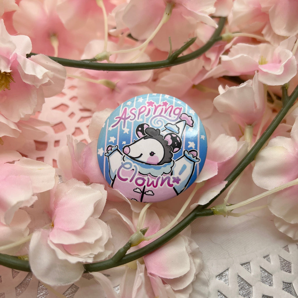 Aspiring Clown ~ Button
