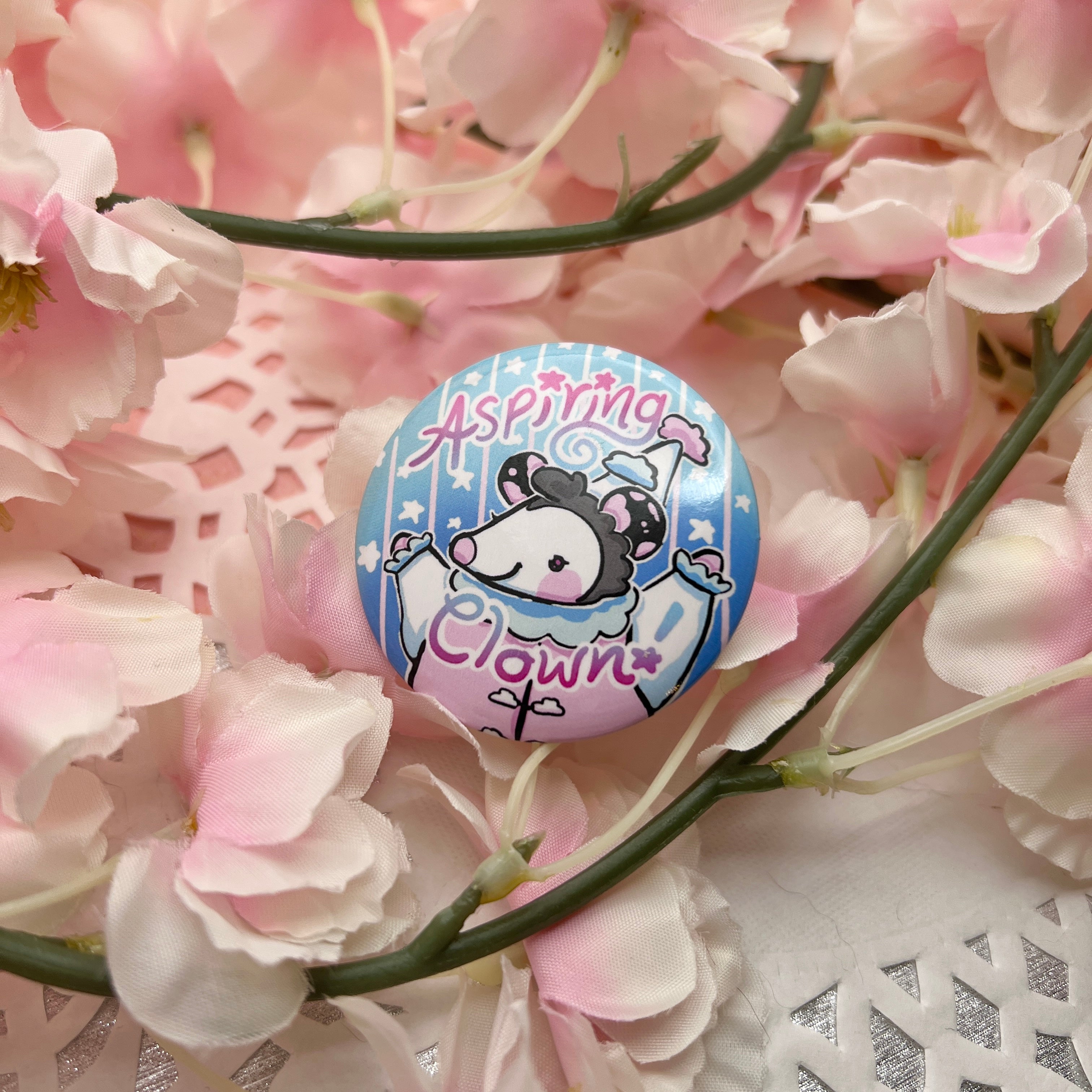 Aspiring Clown ~ Button