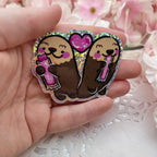 Otter Pops ~ Glitter Sticker