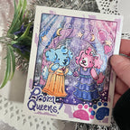 Prom Queens Sky and Pearl ~ Shimmer Print