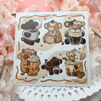 Coffee Cows ~ Print