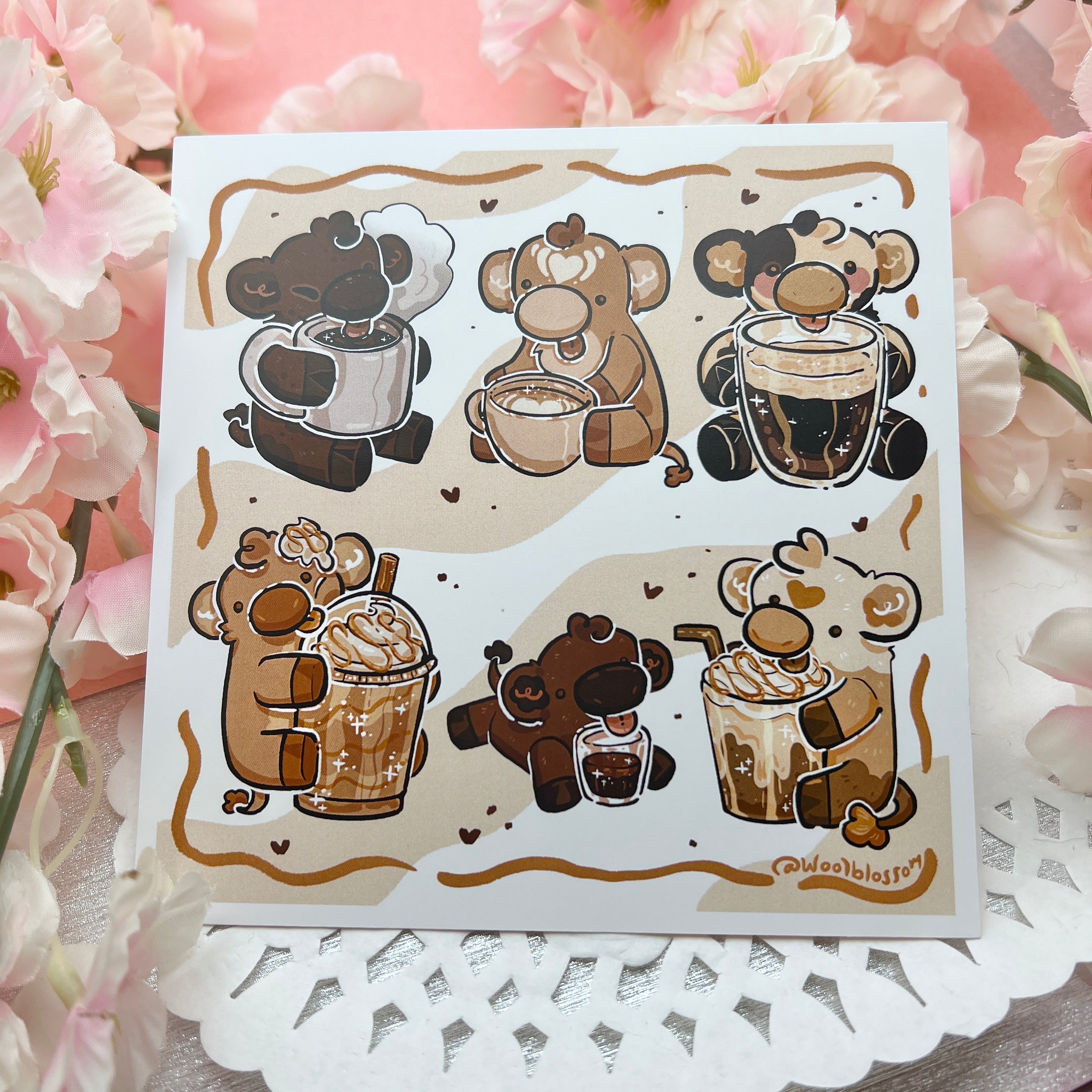 Coffee Cows ~ Print