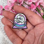 Crystal Ball Jewel the Dragon ~ Enamel Pin