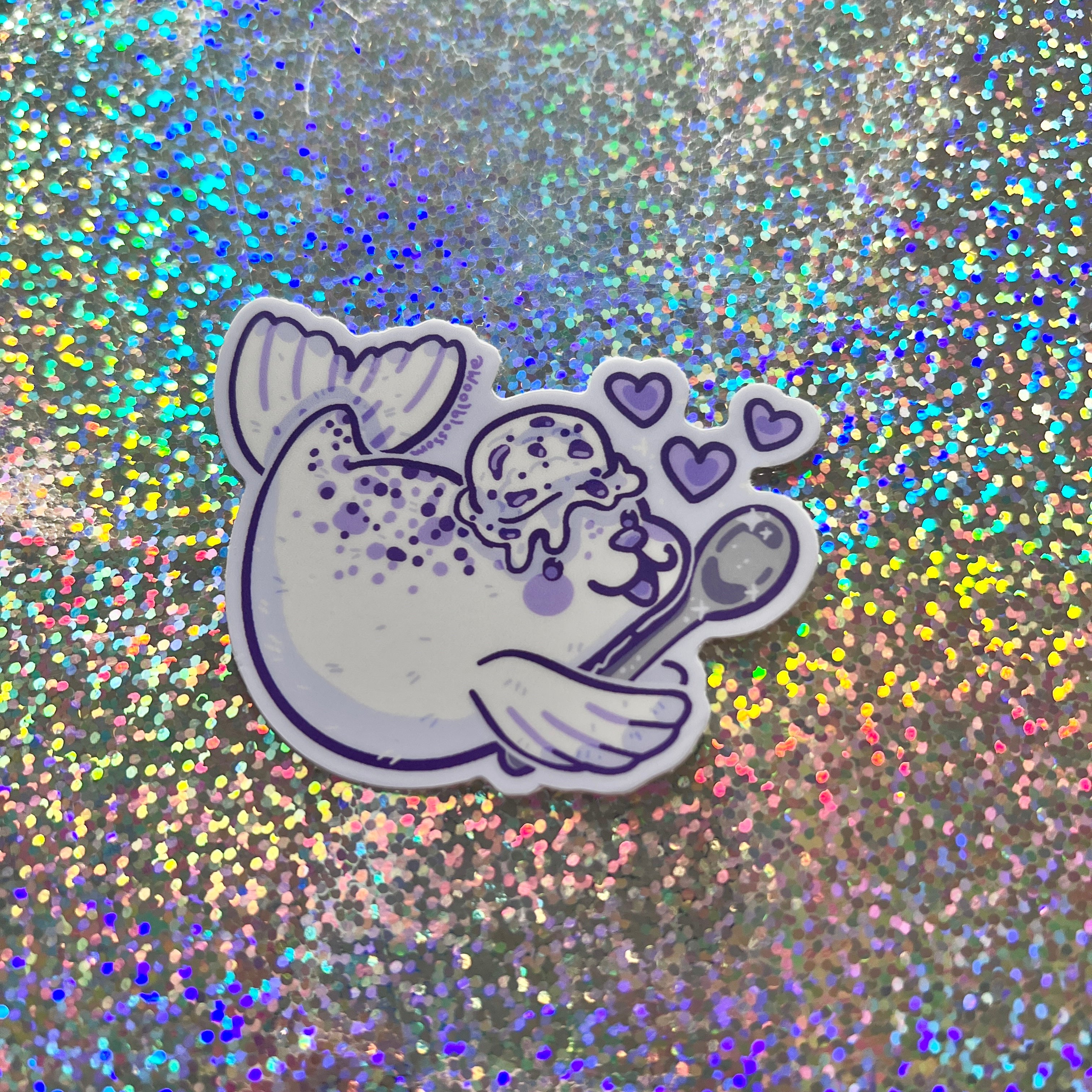 Seal Cookies and Cream ~ Sticker